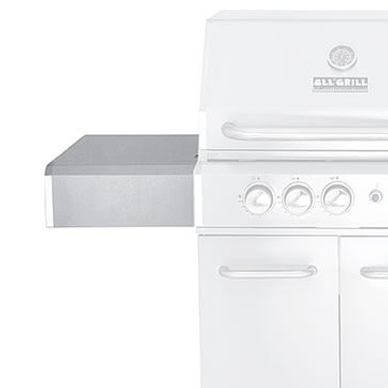 ALLGRILL li.Seitenteil/Ablage für ALLROUNDER Modular