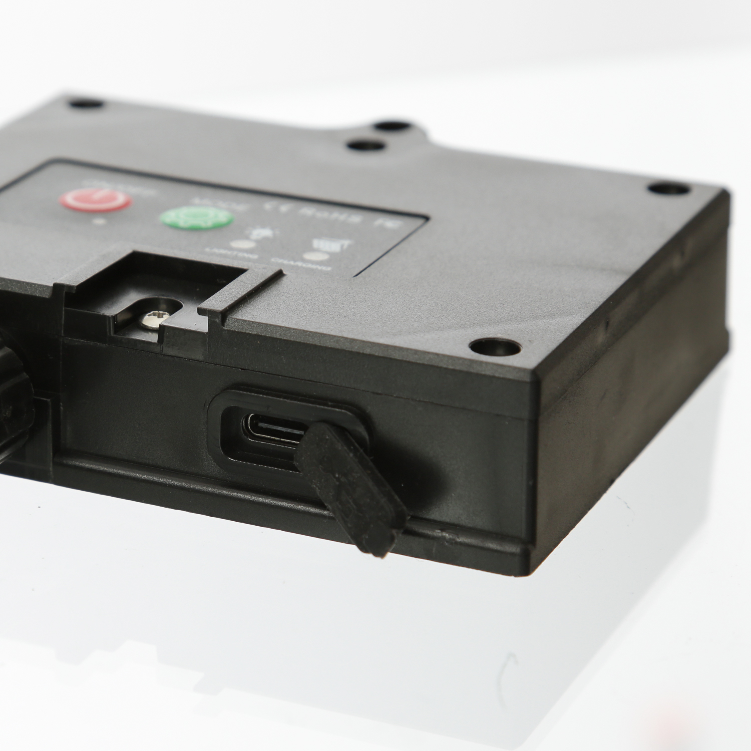 LED Solar Lichterkette Compact Twinkle - 500 bernstein LED - 8 Funktionen - L: 11m - USB