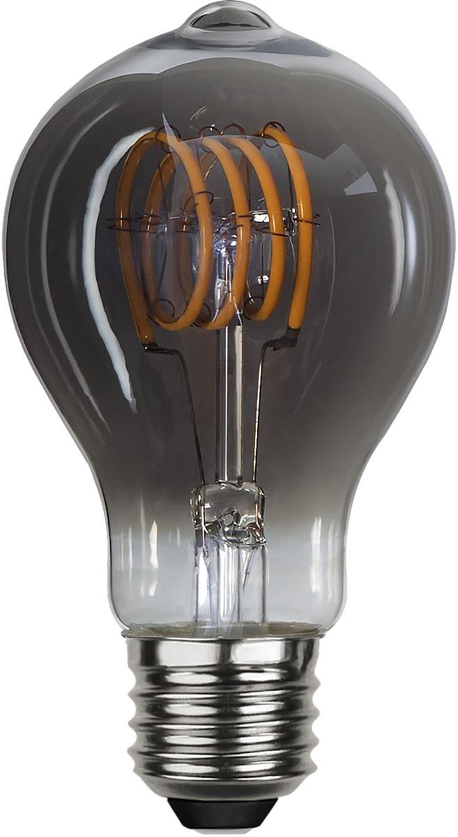Leuchtmittel | LED | Filament | SPIRAL | E27 | Dimmbar | Kugel | D: 60mm | Smoked Glas