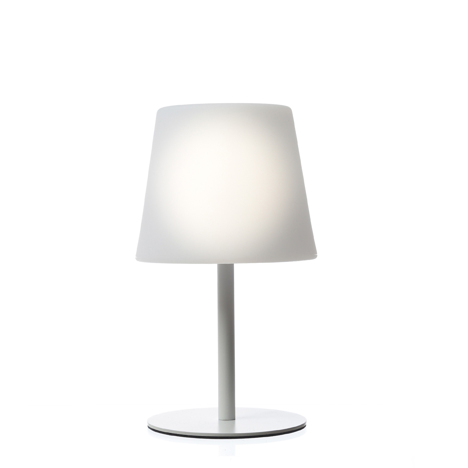 LED Garten Tischlampe - 4 Helligkeitsstufen - 2 Höhen - H: 40cm - wiederaufladbar per USB - f. Außen LED Garten Tischlampe - 4 Helligkeitsstufen - 2 Höhen - H: 40cm - wiederaufladbar per USB - f. Außen