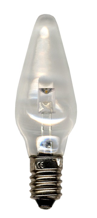 LED Ersatzleuchtmittel für Fensterleuchter - E10 - 0,2W - warmweiß - klar - 10-55V - 3 Stück LED Ersatzleuchtmittel für Fensterleuchter - E10 - 0,2W - warmweiß - klar - 10-55V - 3 Stück