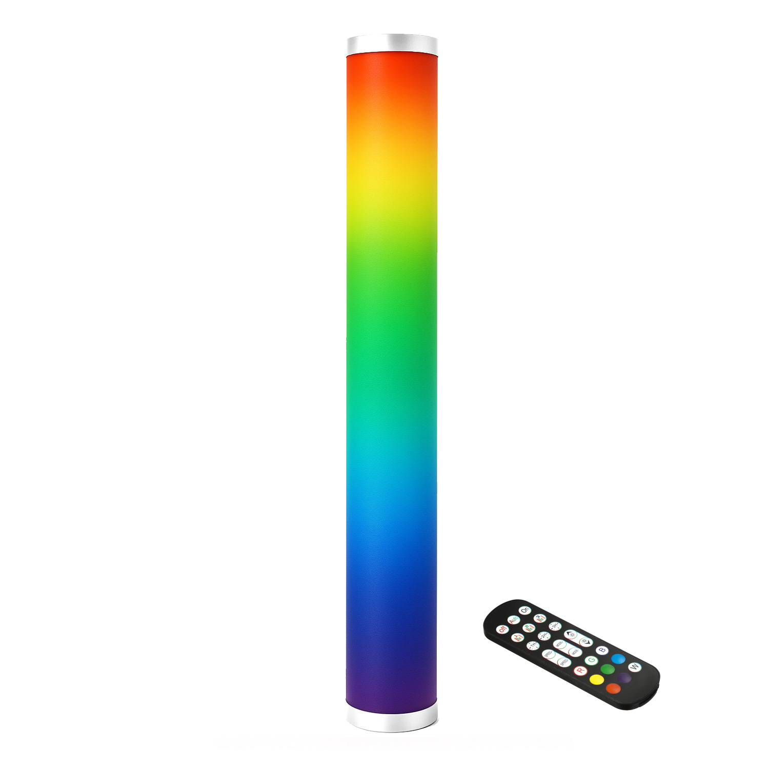 LED COLOR TUBE RAINBOW Lichtsäule - 1m - RGB Farbwechsel - Fernbedienung