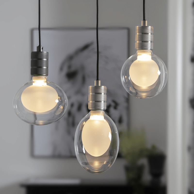 LED Deko Leuchtmittel "Space" - E27 - warmweiß - in 3 Stuffen dimmbar - 2700K - 3,5W