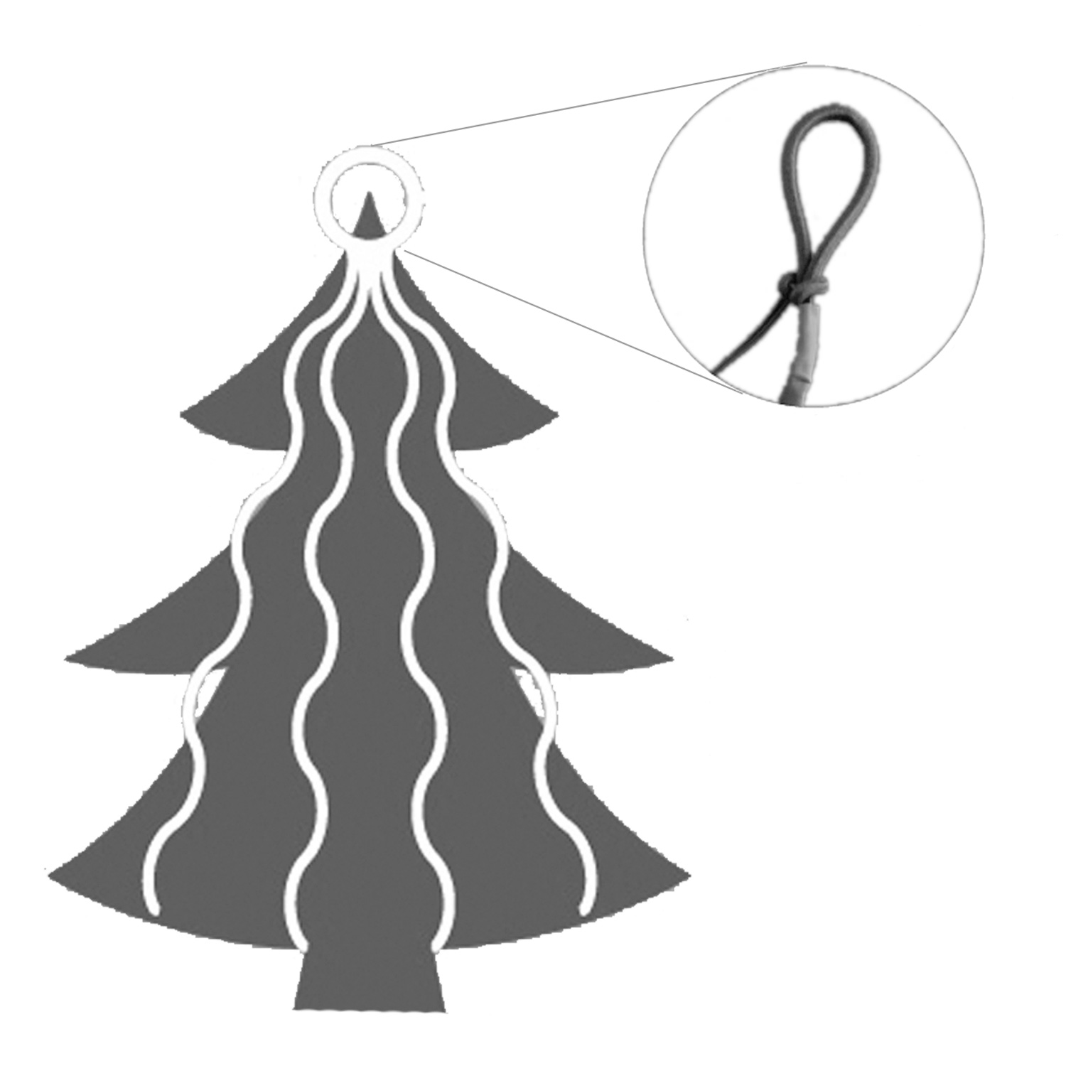 LED Baummantel Draht Lichterkette - Baumbeleuchtung - 12 Stränge - 1,8m - Timer - Innen/Außen - grün