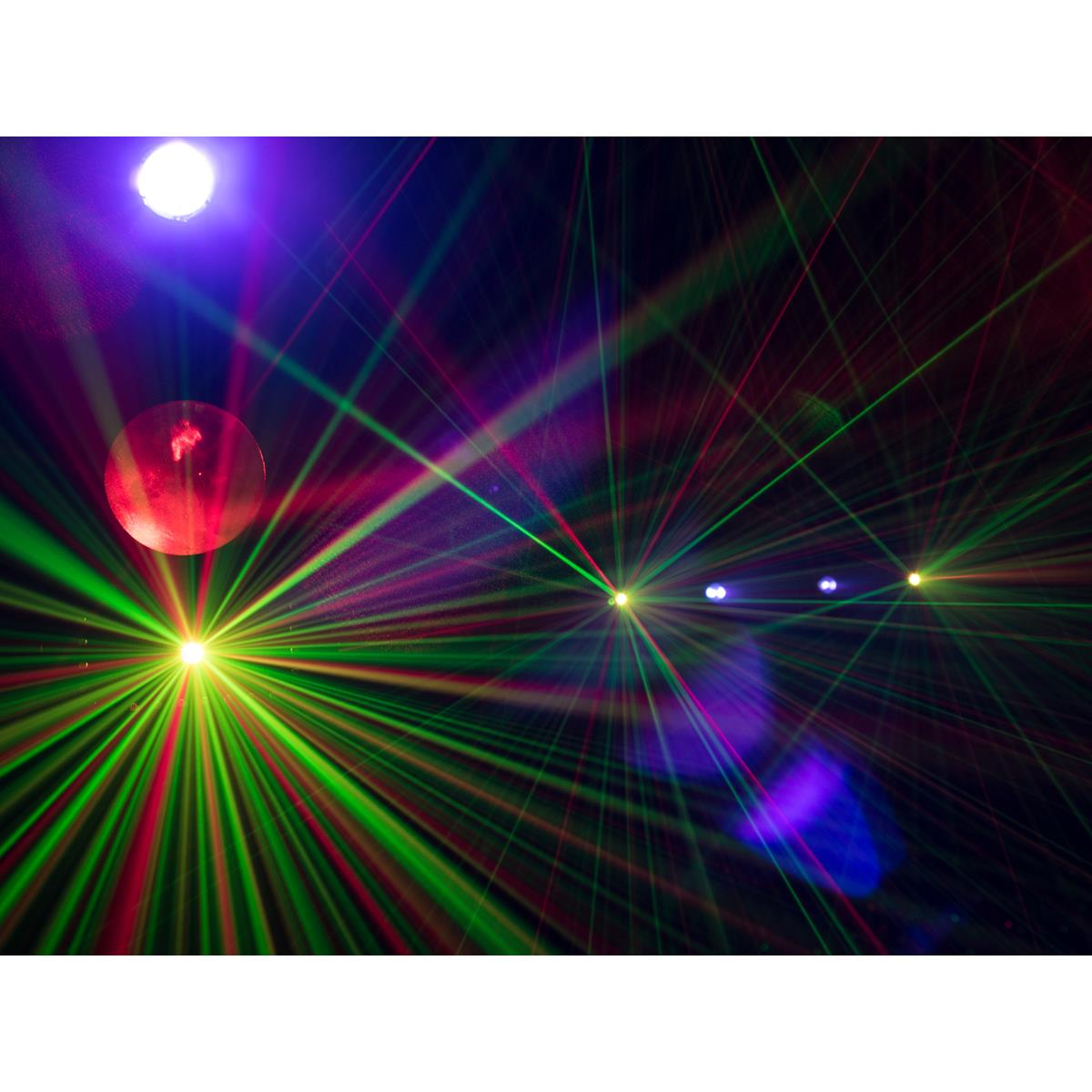 LED Multi FX Laser Bar - Die komplette Lichtshow für Deine Party LED Multi FX Laser Bar - Die komplette Lichtshow für Deine Party