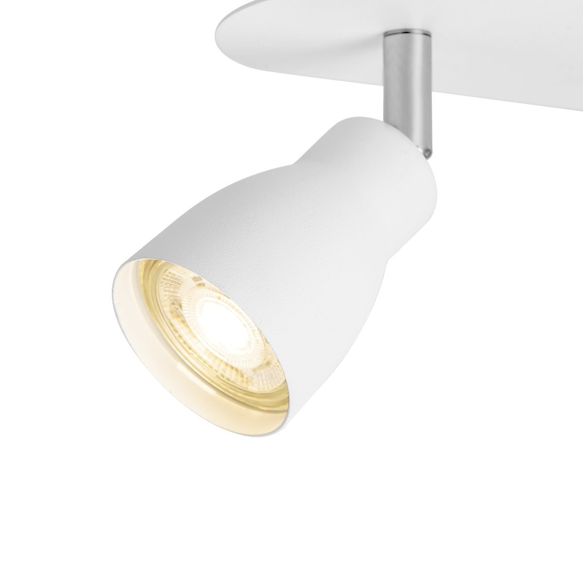 Deckenspot / Deckenbalken ALBA weiß - 2fach - inkl. GU10 LED Leuchtmittel