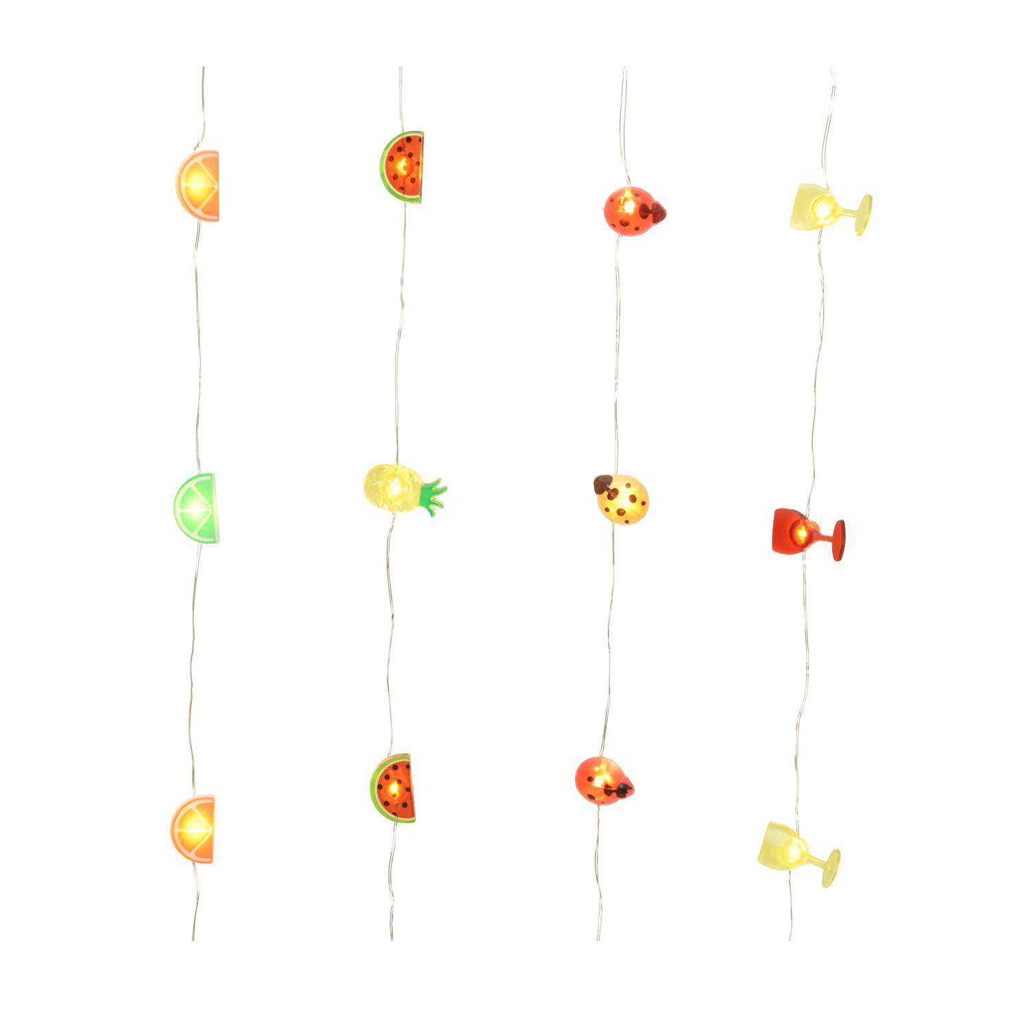 LED Drahtlichterkette KORKEN - Weingläser Motiv - für Flaschen - Timer - 8 LED - L: 70cm - rot/gelb LED Drahtlichterkette KORKEN - Weingläser Motiv - für Flaschen - Timer - 8 LED - L: 70cm - rot/gelb