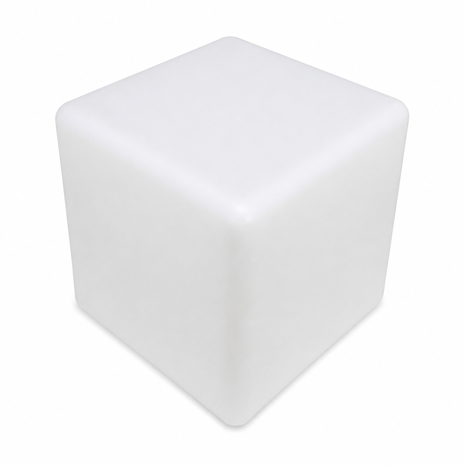 LED Würfel outdoor - Leuchtwürfel 40x40cm - E27 Fassung - warmweiße 1W LED