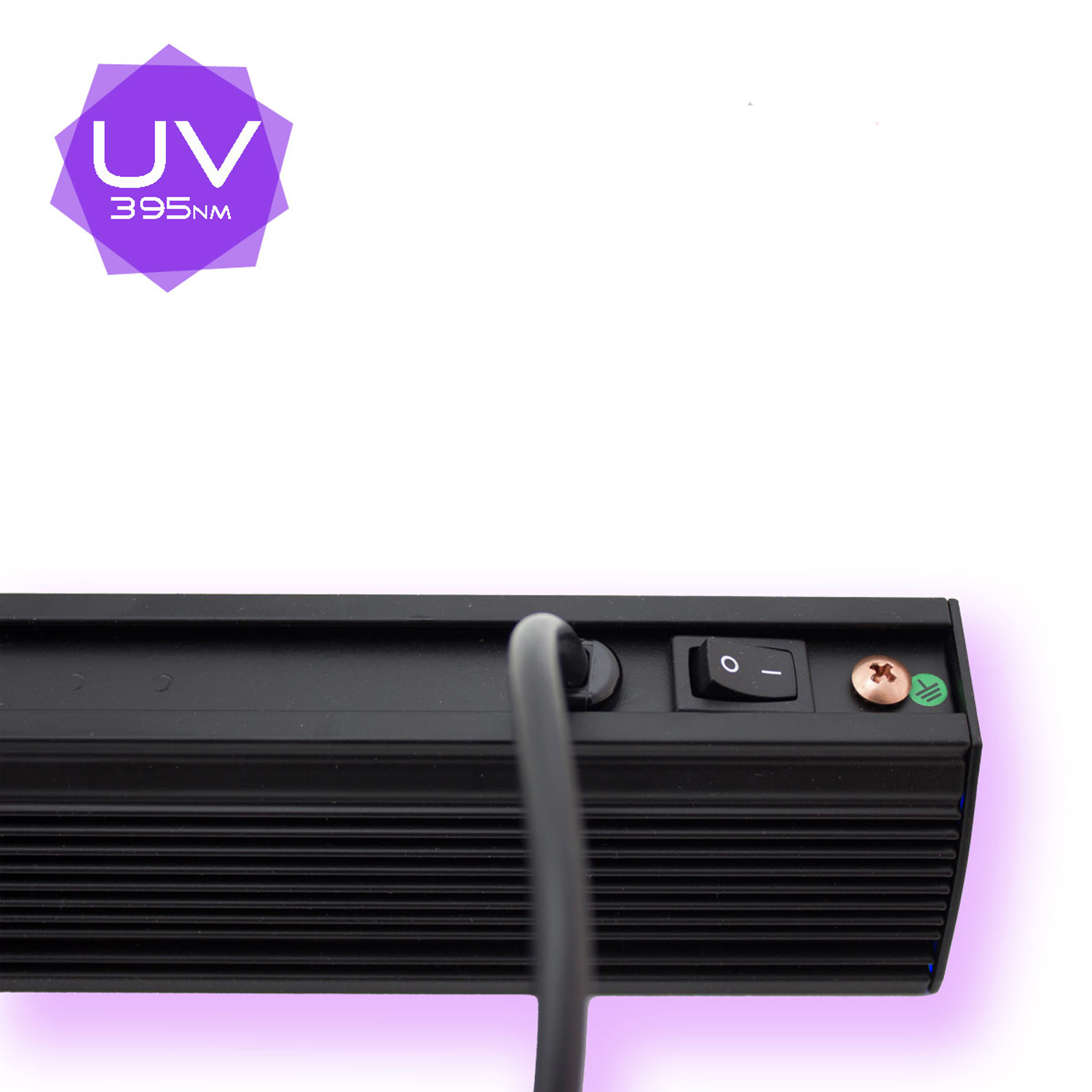 UV50LED BAR - 9x3W Schwarzlicht Bar - Metallgehäuse schwenkbar - SATISFIRE UV50LED BAR - 9x3W Schwarzlicht Bar - Metallgehäuse schwenkbar - SATISFIRE