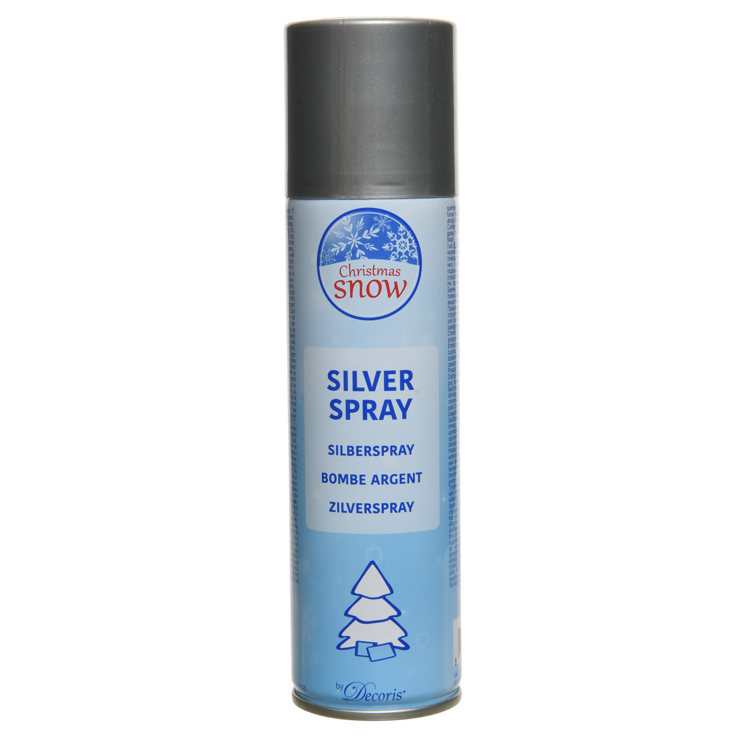 Silberspray - Dekospray - 150ml - H: 17,8cm - silber Silberspray - Dekospray - 150ml - H: 17,8cm - silber