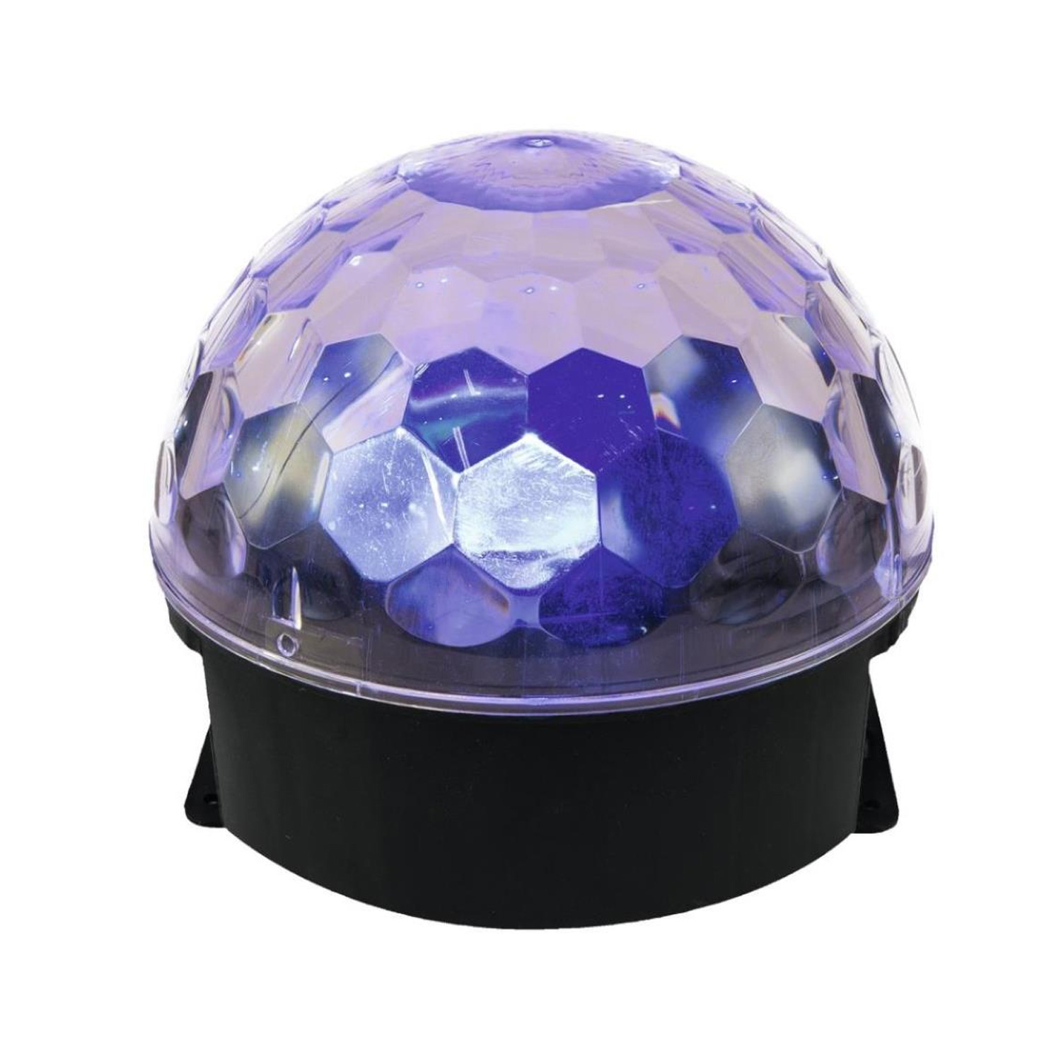 BC-4 Pilzkopf 6-farbig Diskokugel LED Effekt - RGBW + Orange +UV - drehend BC-4 Pilzkopf 6-farbig Diskokugel LED Effekt - RGBW + Orange +UV - drehend