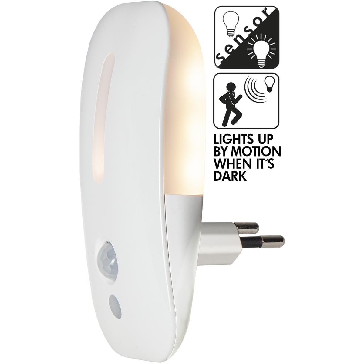 Nachtlicht LED MOVE SENSOR - warmweiß - 0,9W - 20lm - mit Bewegungssensor Nachtlicht LED MOVE SENSOR - warmweiß - 0,9W - 20lm - mit Bewegungssensor