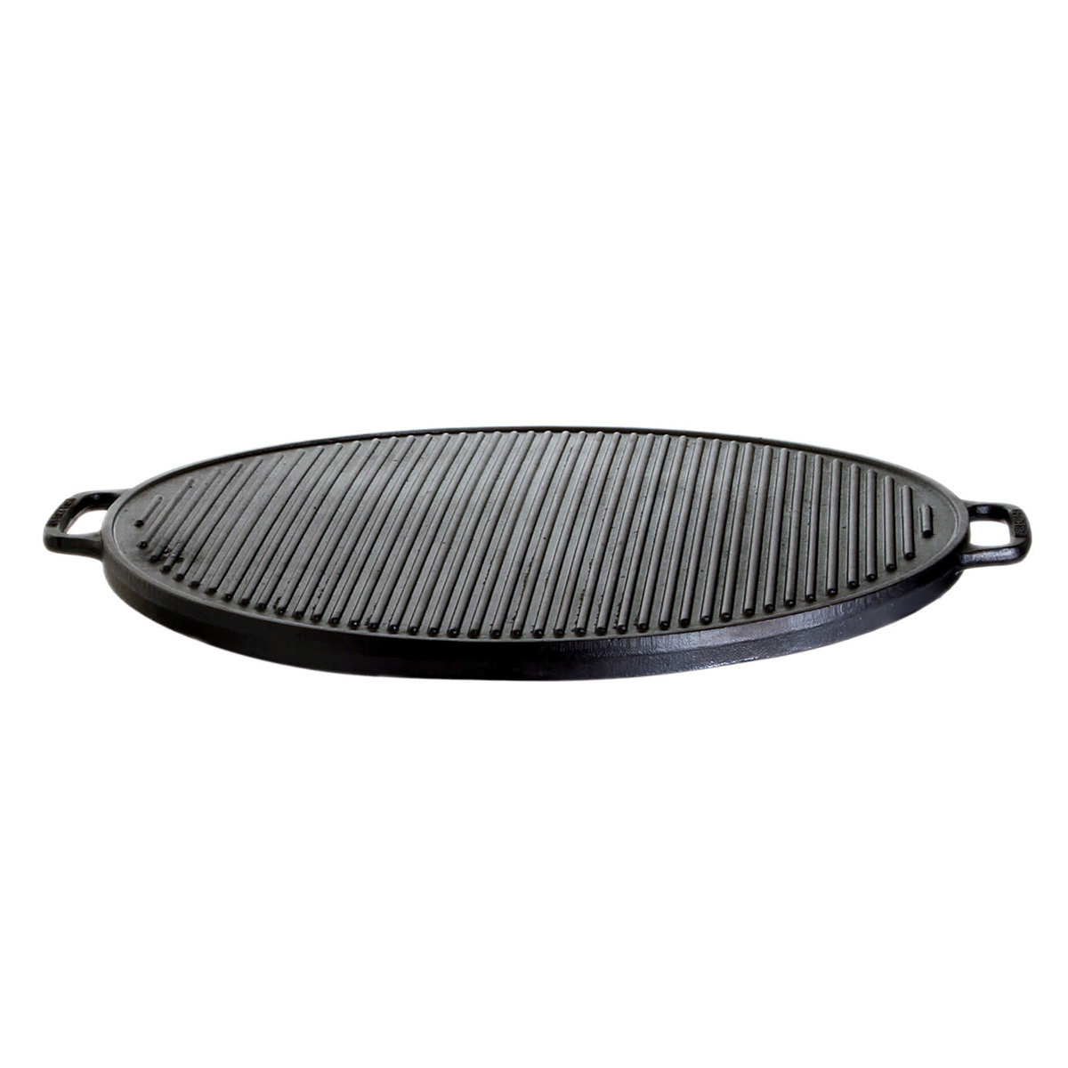 Gussplatten-Set - Dreibeinkocher, Gussplatte (Plancha), Gasbrenner