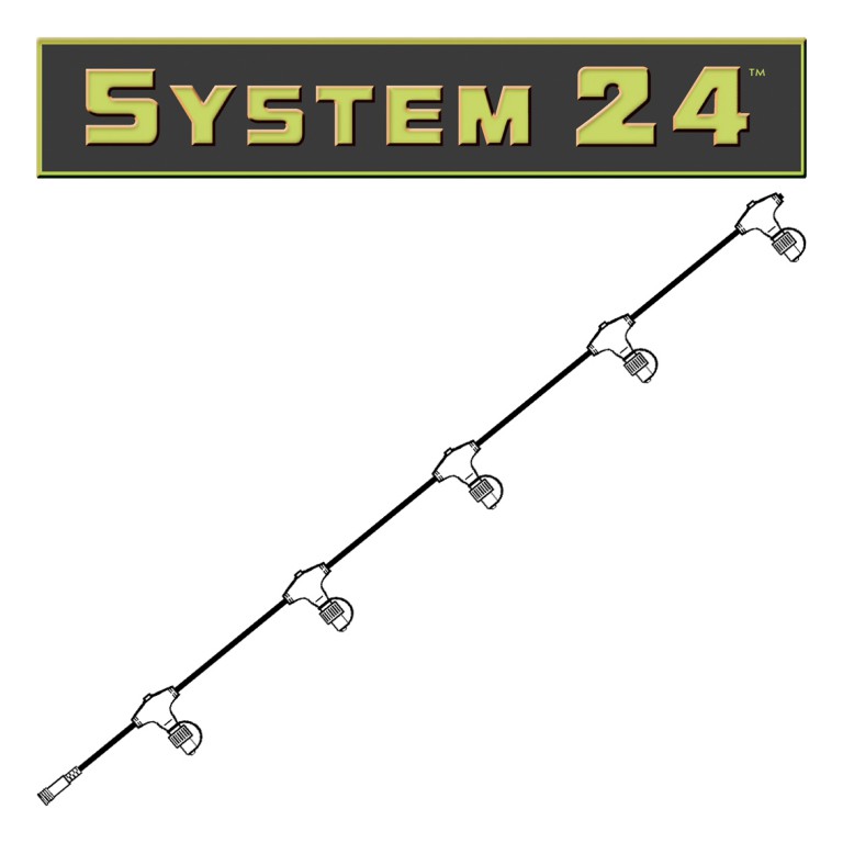 System 24 | Verteiler | koppelbar | exkl. Trafo | 5-fach | 15,00m