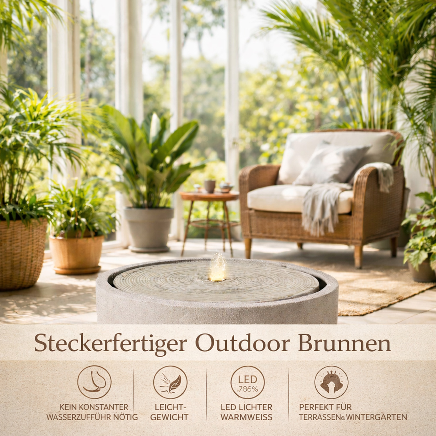 Brunnen polypropylen Transformator Outdoor