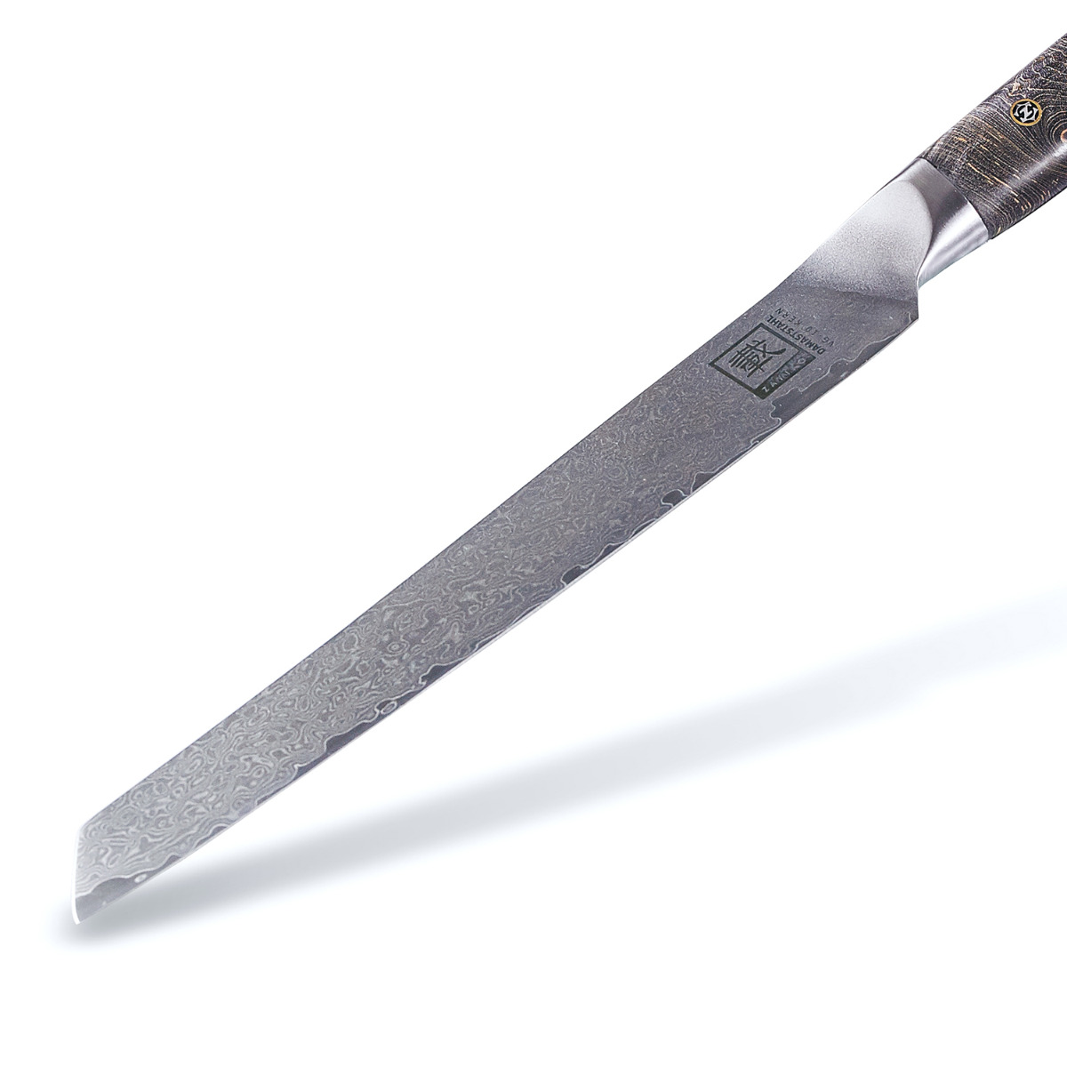 ZAYIKO Damastmesser DAITO PROFI LINE "Fleischmesser" - Ahornholz - VG-10 Stahlkern