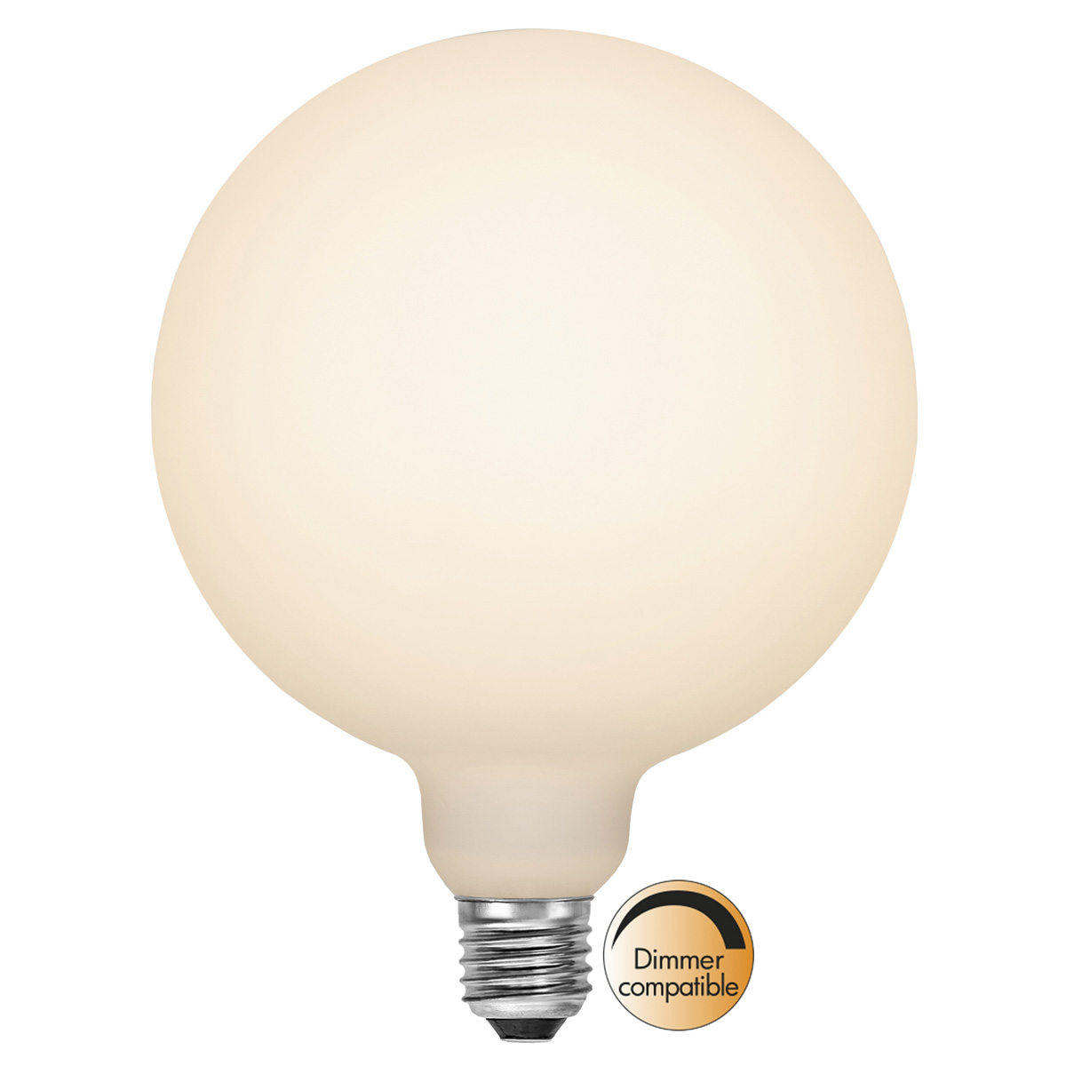 LED DEKO Leuchtmittel - OPAL - soft-touch - E27 - D: 150mm - 6W - 2700K - 610lm - dimmbar