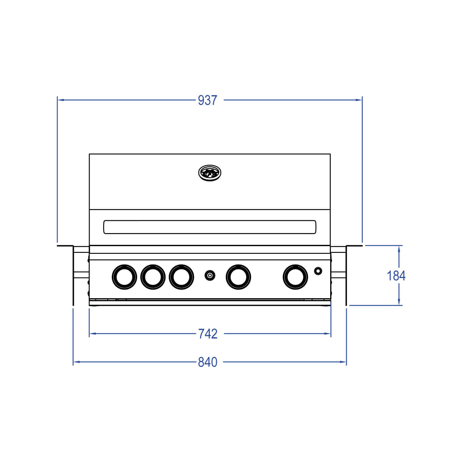 ALL'GRILL TOP-LINE - ALL'GRILL CHEF L - BUILT-IN  mit Air System