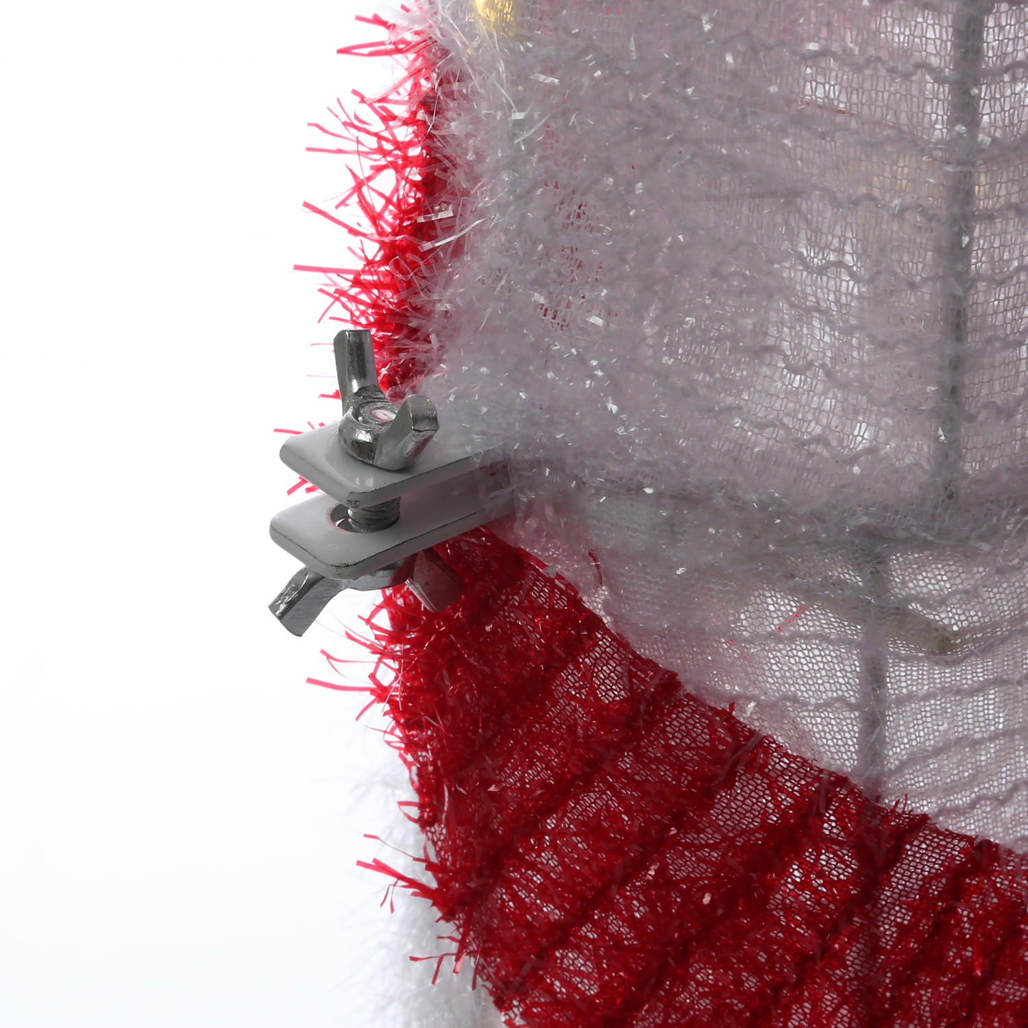 LED Zuckerstange mit Schleife - 78 warmweiße LED - H: 1,5m - Timer - inkl. Trafo - für Außen