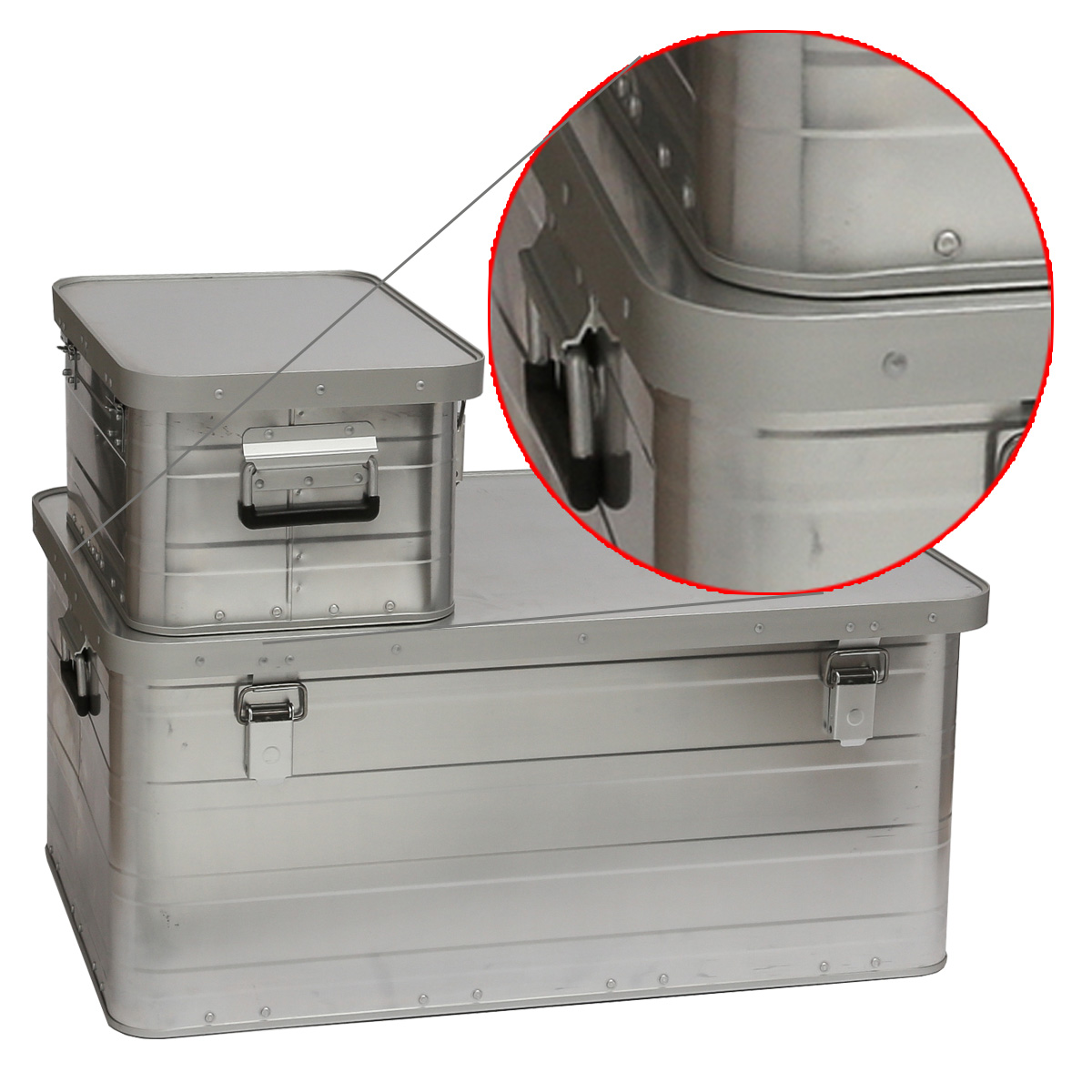 Aluminium Transportkiste - S - GORANDO SAFARI - Universal Alubox