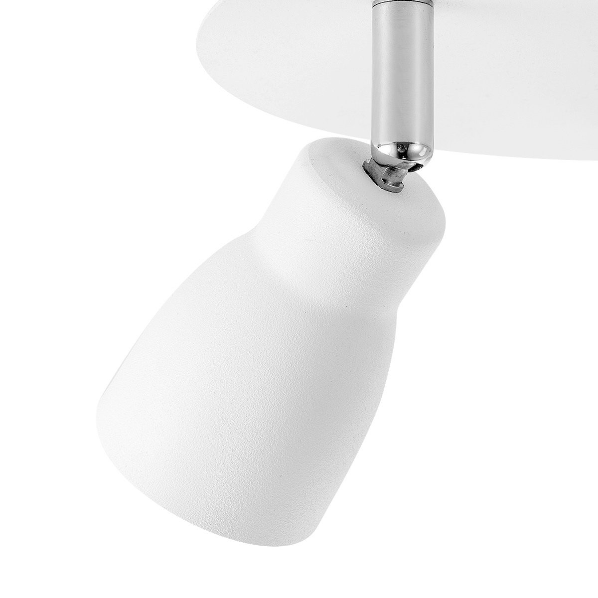 Deckenleuchte / Rondell ALBA weiß - 3fach - inkl. GU10 LED Leuchtmittel