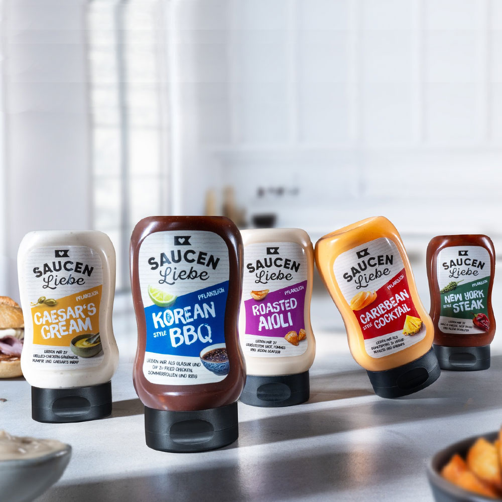Saucen Liebe -  Roasted Aioli - Knoblauchsauce mit Rauchnote - 300ml - vegan