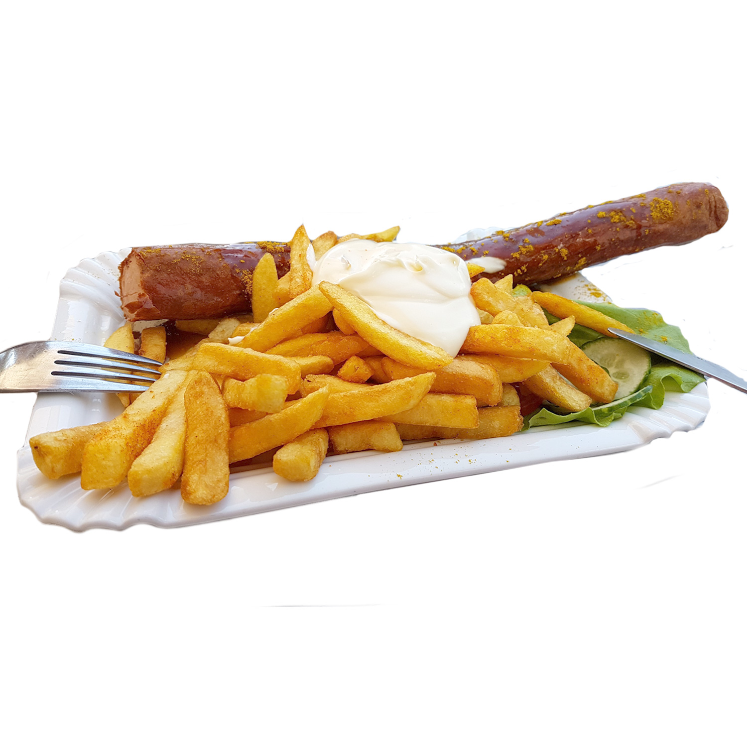 Mehrweg Wurstplatte 21x13,5cm - bruchfest - spülmaschinenfest - Melamin