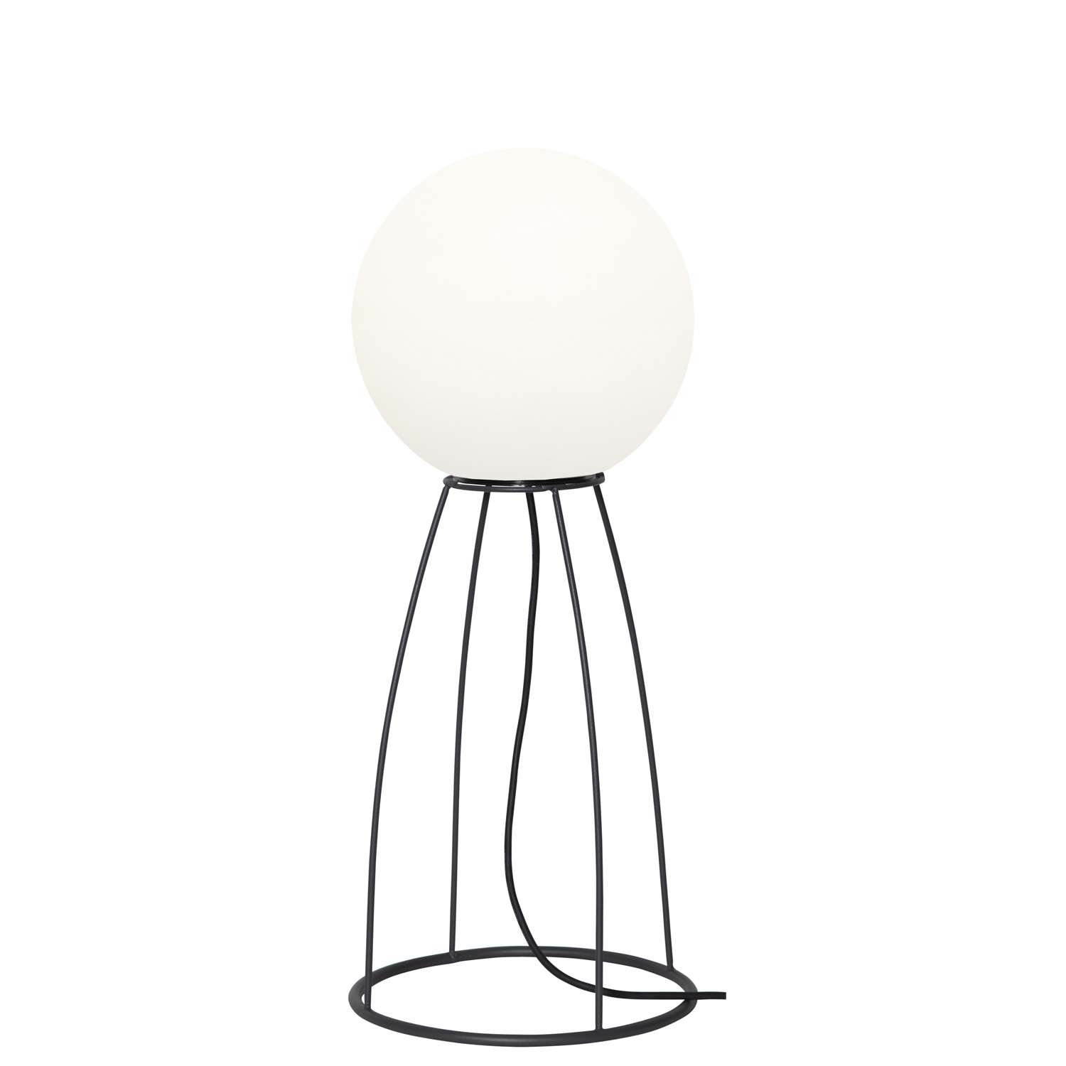Beistelllampe/Gartenlampe "SIT" - outdoor IP65 - E27 Sockel - H: 70cm D: 29cm - max 23W - weiß Beistelllampe/Gartenlampe "SIT" - outdoor IP65 - E27 Sockel - H: 70cm D: 29cm - max 23W - weiß