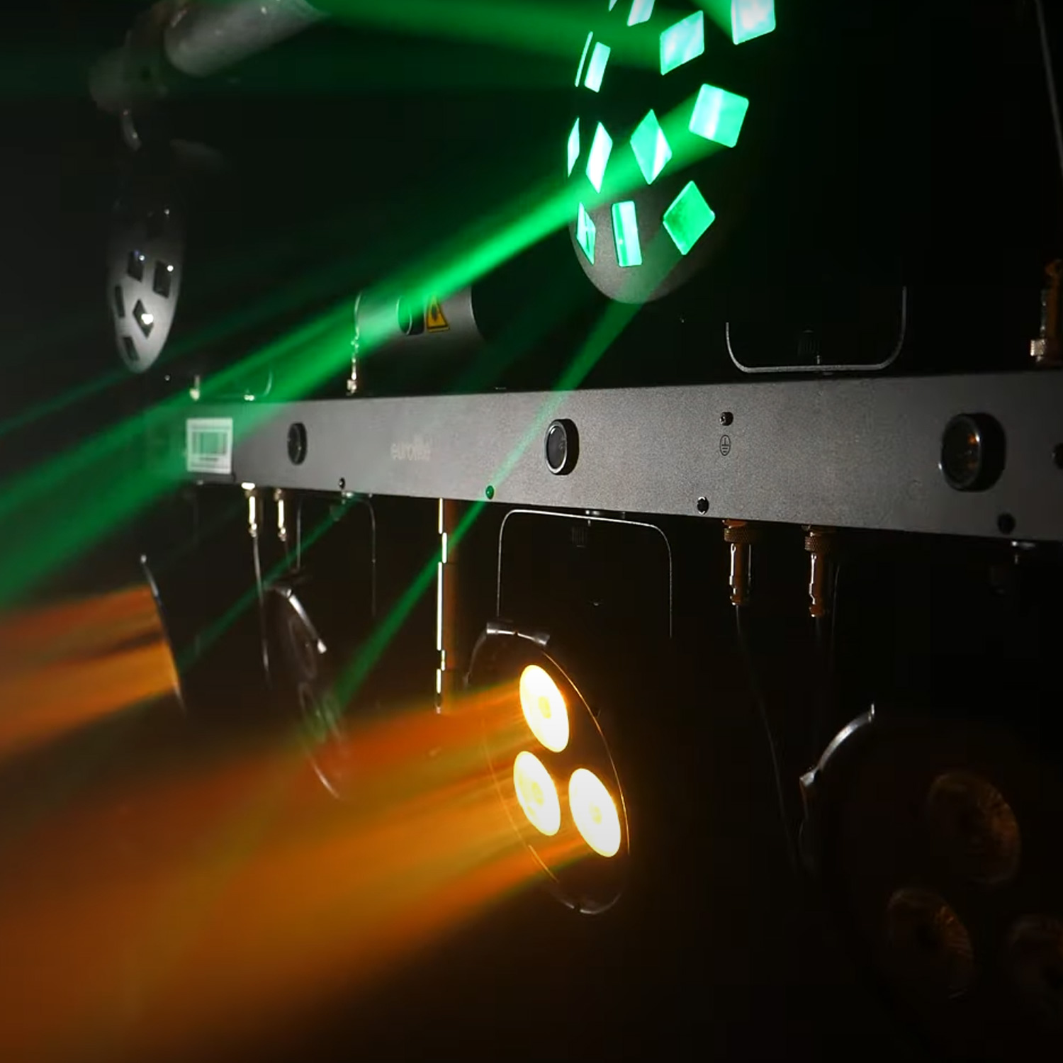 Set LED KLS Laser Bar Next FX-Lichtset + STV-60-WOT EU Stahlstativ schwarz