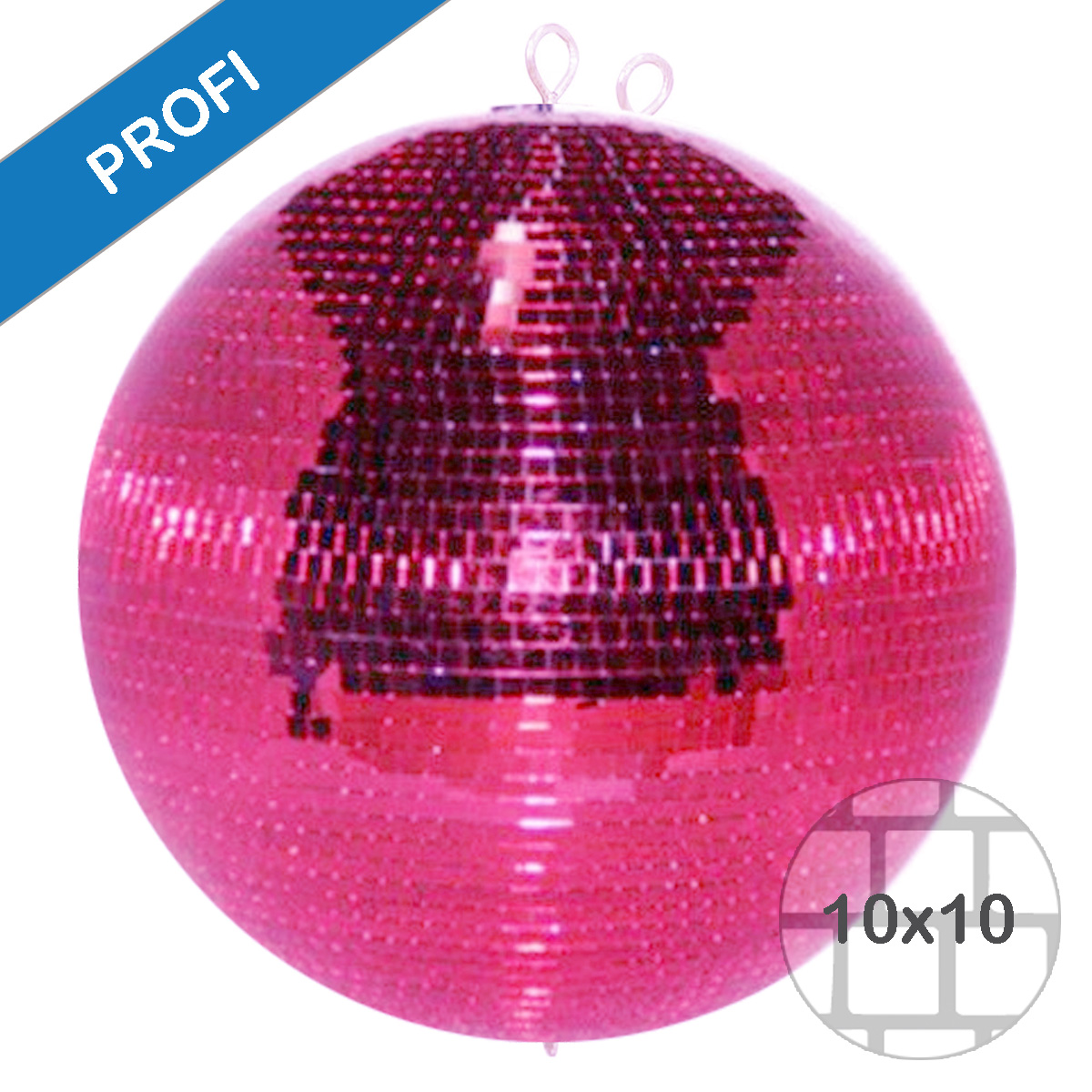 Spiegelkugel 50cm pink rosa purple- Diskokugel (Discokugel) Party Lichteffekt - Echtglas - mirrorball safety pink color Spiegelkugel 50cm pink rosa purple- Diskokugel (Discokugel) Party Lichteffekt - Echtglas - mirrorball safety pink color
