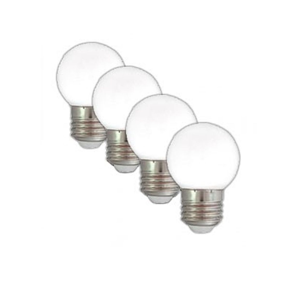 Illu-/Partylichterkette BLACKY 30m - Außenlichterkette schwarz - 30x E27 kaltweiße LED Kugellampen