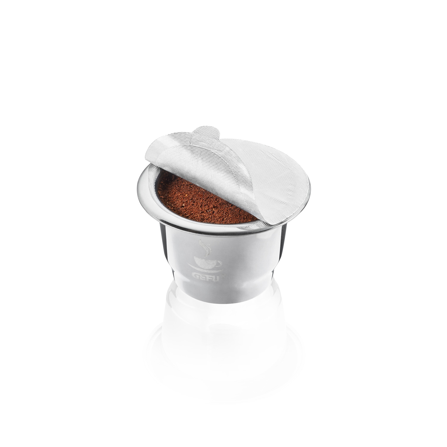 Kaffeekapseln Set CONSCIO - 2 wiederverwendbare Kapseln - mit Zubehör - 8teilig