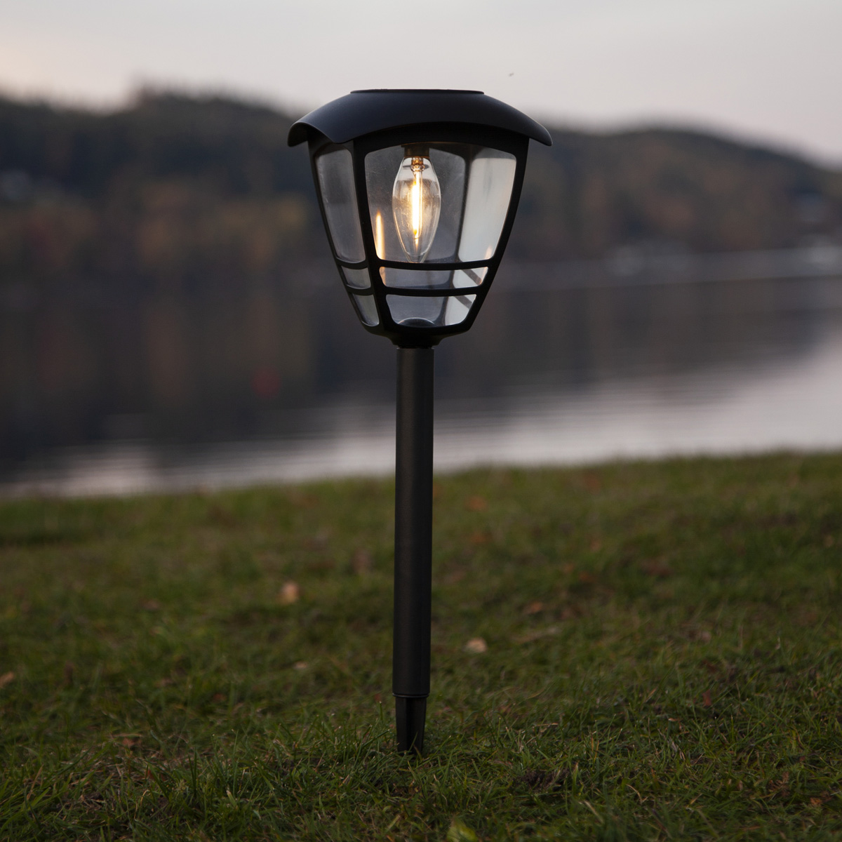 LED Solar - Wegleuchte Felix - warmweiße Filament LED LED Solar - Wegleuchte Felix - warmweiße Filament LED