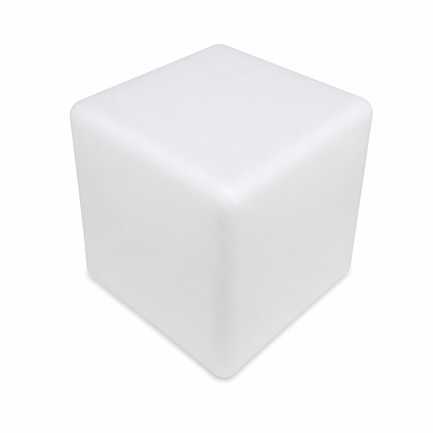 LED Würfel outdoor - Leuchtwürfel 30x30cm - E27 Fassung - kaltweiße 1W LED