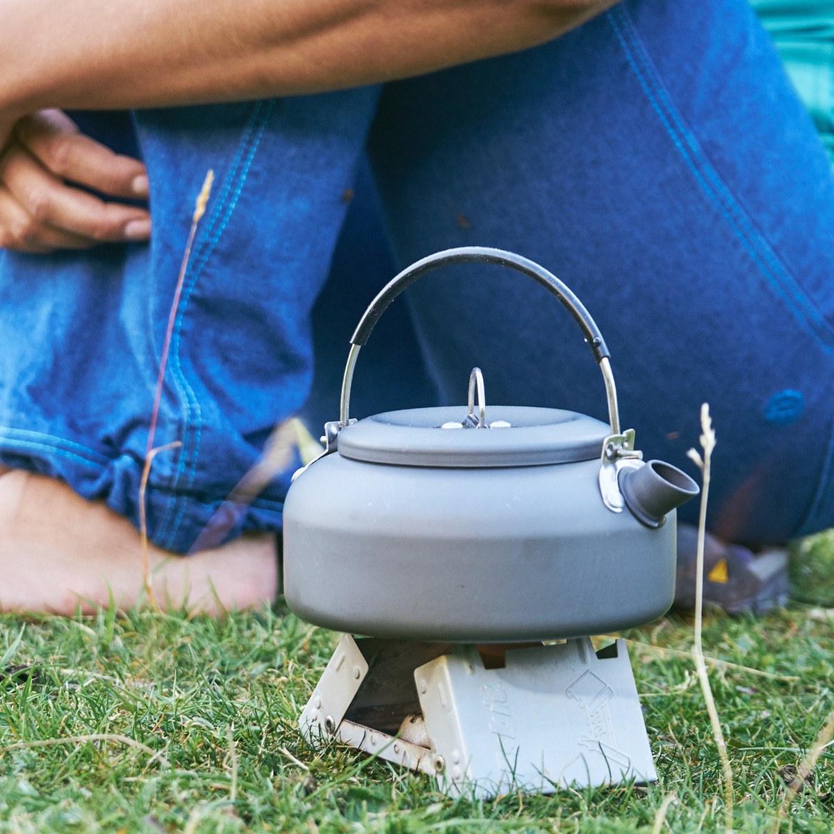 ESBIT Wasserkessel, 0.6L - aus leichtem Aluminium