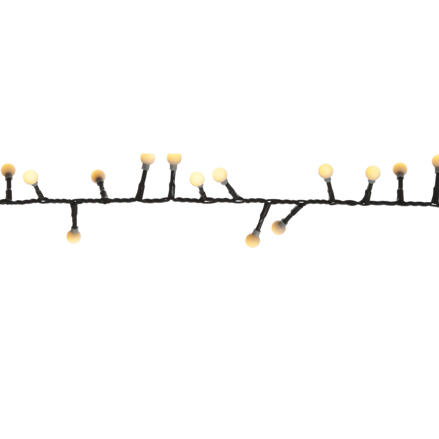 LED Lichterkette BERRY TWINKLE - 350 weiße Mini Kugeln - 8 Funktionen - Timer - L: 7,5m LED Lichterkette BERRY TWINKLE - 350 weiße Mini Kugeln - 8 Funktionen - Timer - L: 7,5m