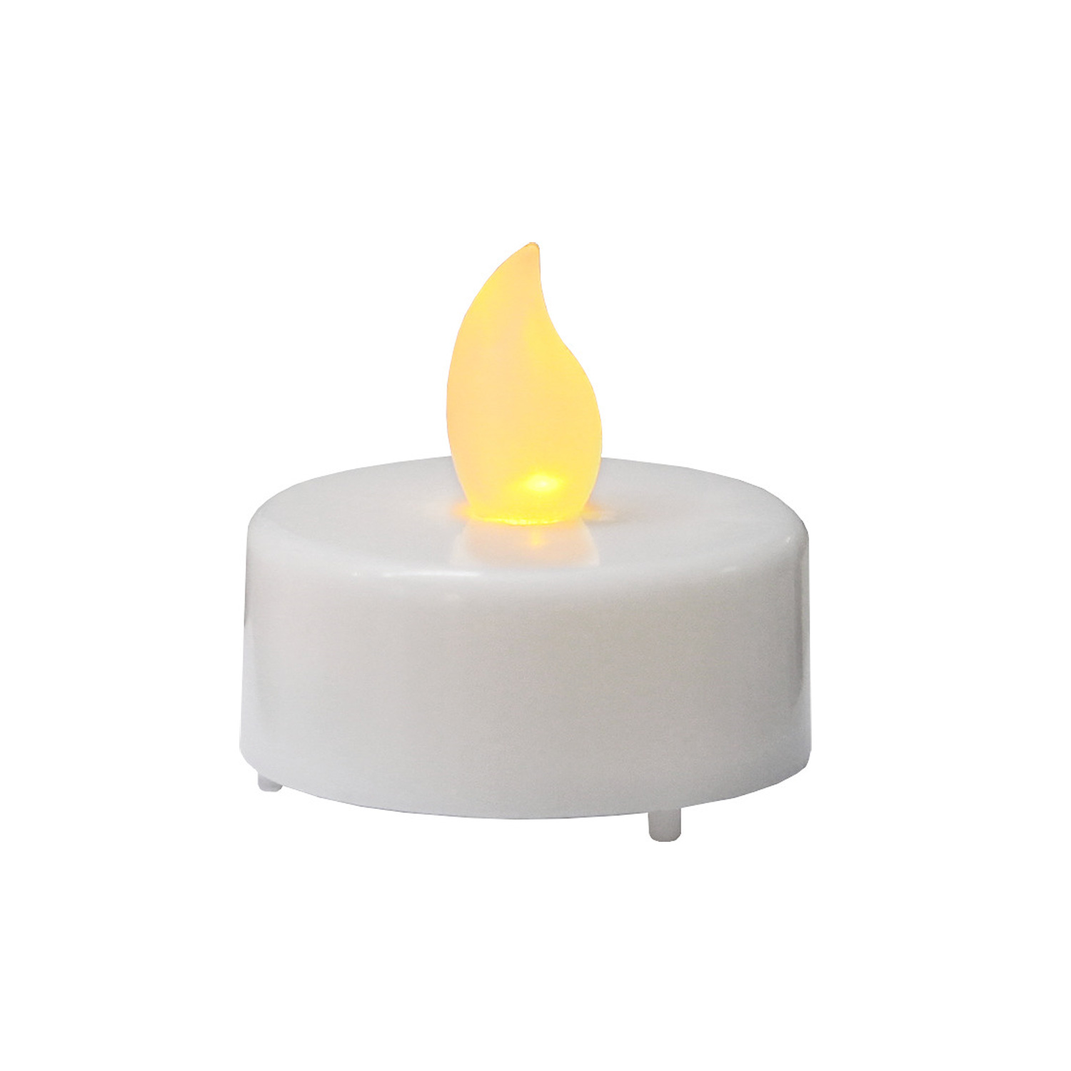 LED Teelicht "Paulo" - warmweiße flackernde Flamme - Batteriebetrieb - H: 4cm - 2er Set LED Teelicht "Paulo" - warmweiße flackernde Flamme - Batteriebetrieb - H: 4cm - 2er Set