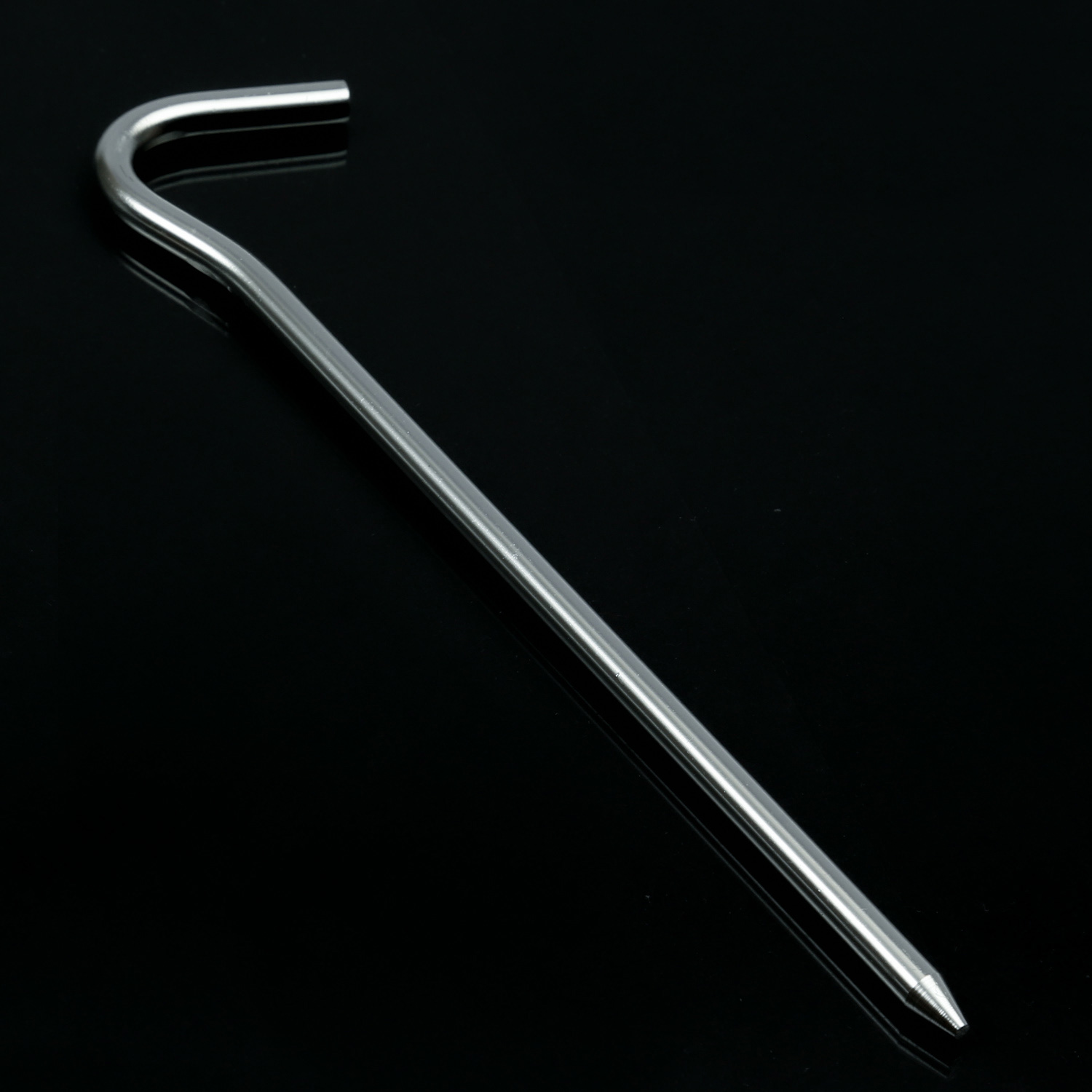 YOUCAMP Heringe "TRACK PRO" - 5er Set - Aluminium 180 x 4mm - Leichtgewicht-Zeltnagel