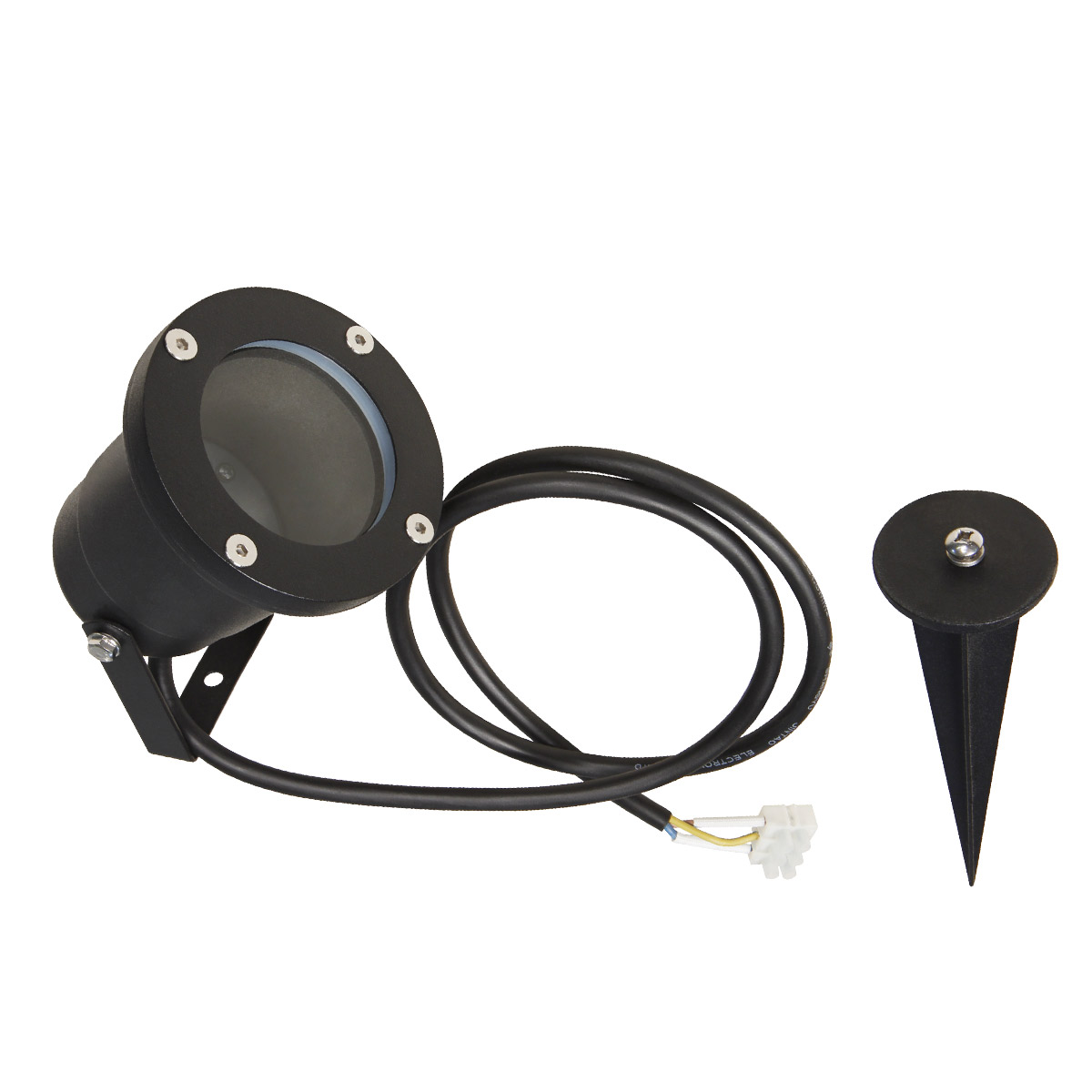 Gartenspot für GU10 Leuchtmittel - Erdspieß - max. 35W - IP44 - inkl. LED Leuchtmittel Gartenspot für GU10 Leuchtmittel - Erdspieß - max. 35W - IP44 - inkl. LED Leuchtmittel