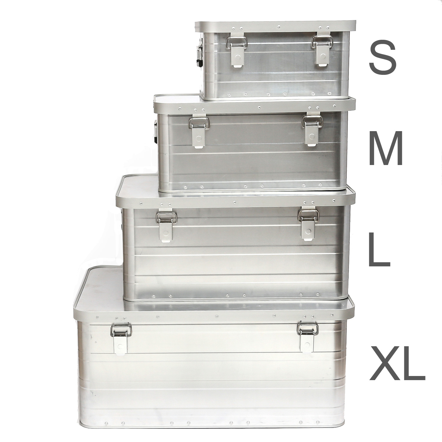 Aluminium Transportkiste - S - GORANDO SAFARI - Universal Alubox
