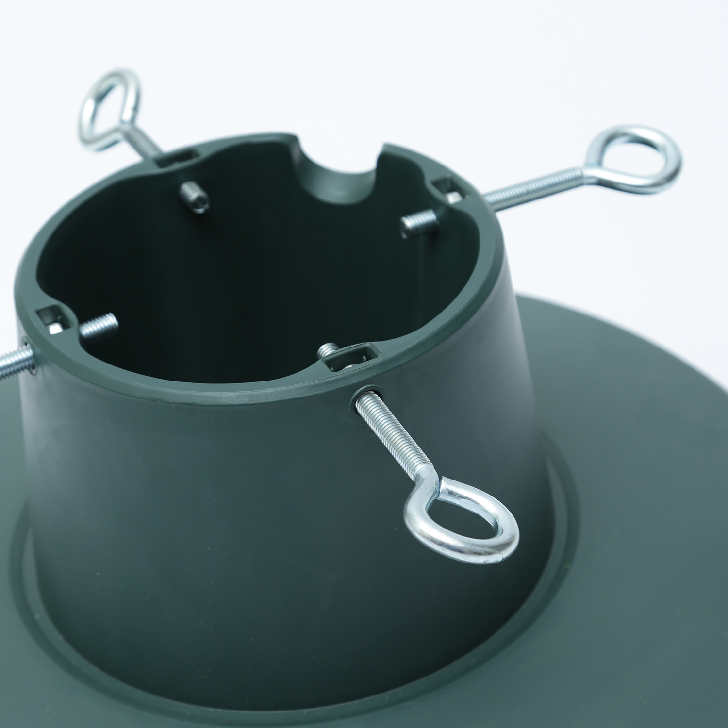 Christbaumständer - Stammdurchmesser 3-10cm - Höhe bis 1,8m -  Wassertank 1,4L - grün