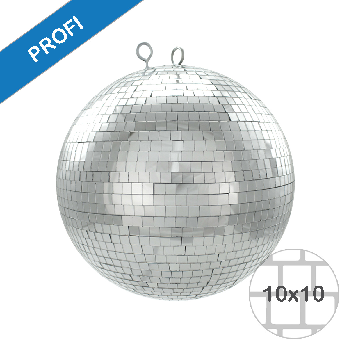 Spiegelkugel 30cm silber- Diskokugel (Discokugel) Party Lichteffekt - Echtglas - mirrorball silver chrome Spiegelkugel 30cm silber- Diskokugel (Discokugel) Party Lichteffekt - Echtglas - mirrorball silver chrome