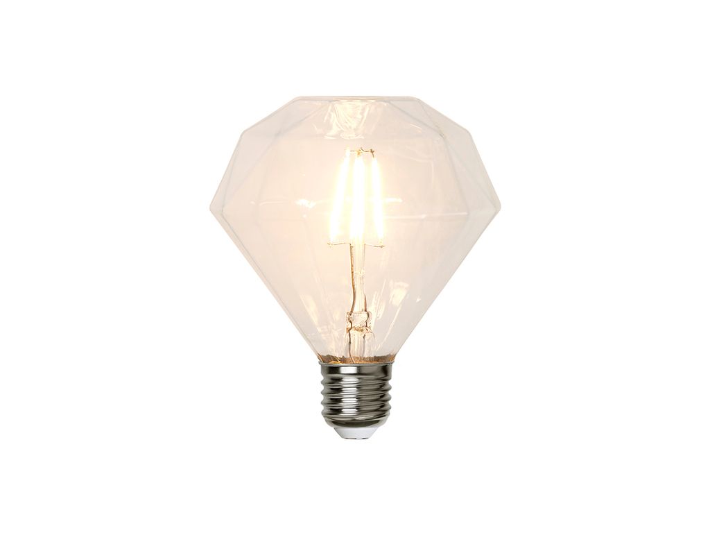 Leuchtmittel LED | Filament | Diamant | ?11,5cm x ?13,2cm | 3,2W | E27 | 2700K | 320 Lumen | Dimmbar Leuchtmittel LED | Filament | Diamant | ?11,5cm x ?13,2cm | 3,2W | E27 | 2700K | 320 Lumen | Dimmbar