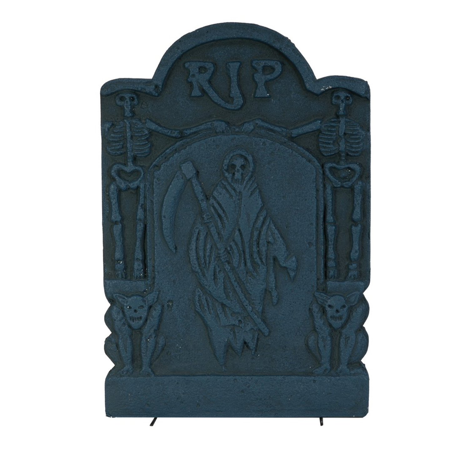 Halloween Grabsteinset "Friedhof" - Gruseldekoration innen und außen - 6-teilig
