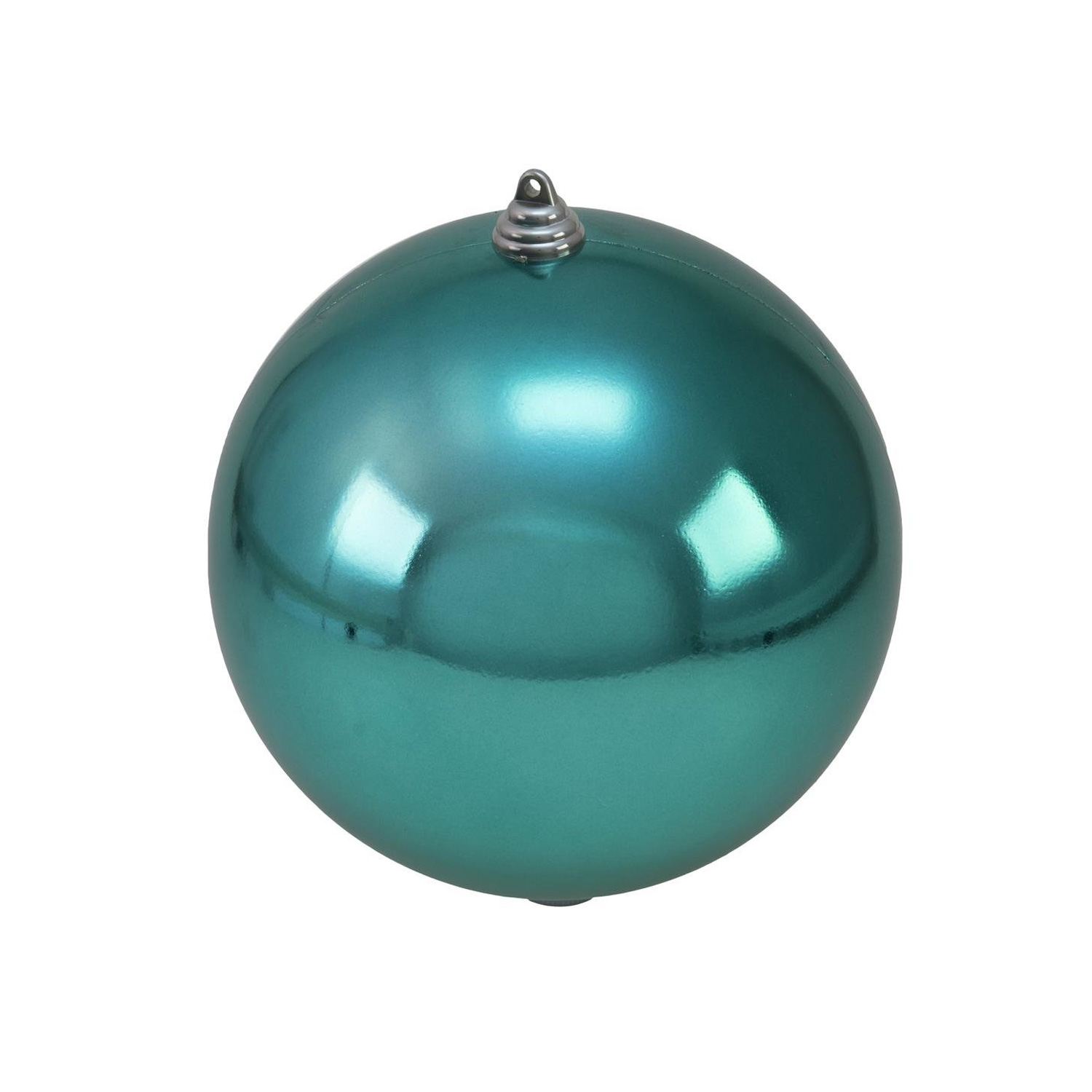 XL Dekokugel - Baumkugel - türkis glänzend - Innen&Außen - robustes Polyethylen XL Dekokugel - Baumkugel - türkis glänzend - Innen&Außen - robustes Polyethylen