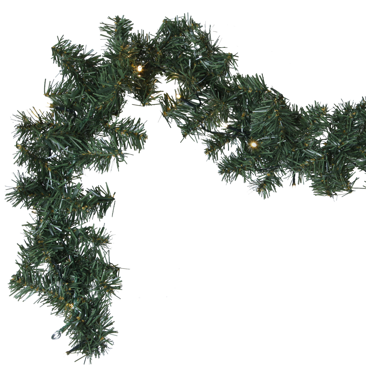 LED Tannengirlande Weihnachtsgirlande beleuchtet 30LED Batterie Timer 2,50m grün LED Tannengirlande Weihnachtsgirlande beleuchtet 30LED Batterie Timer 2,50m grün