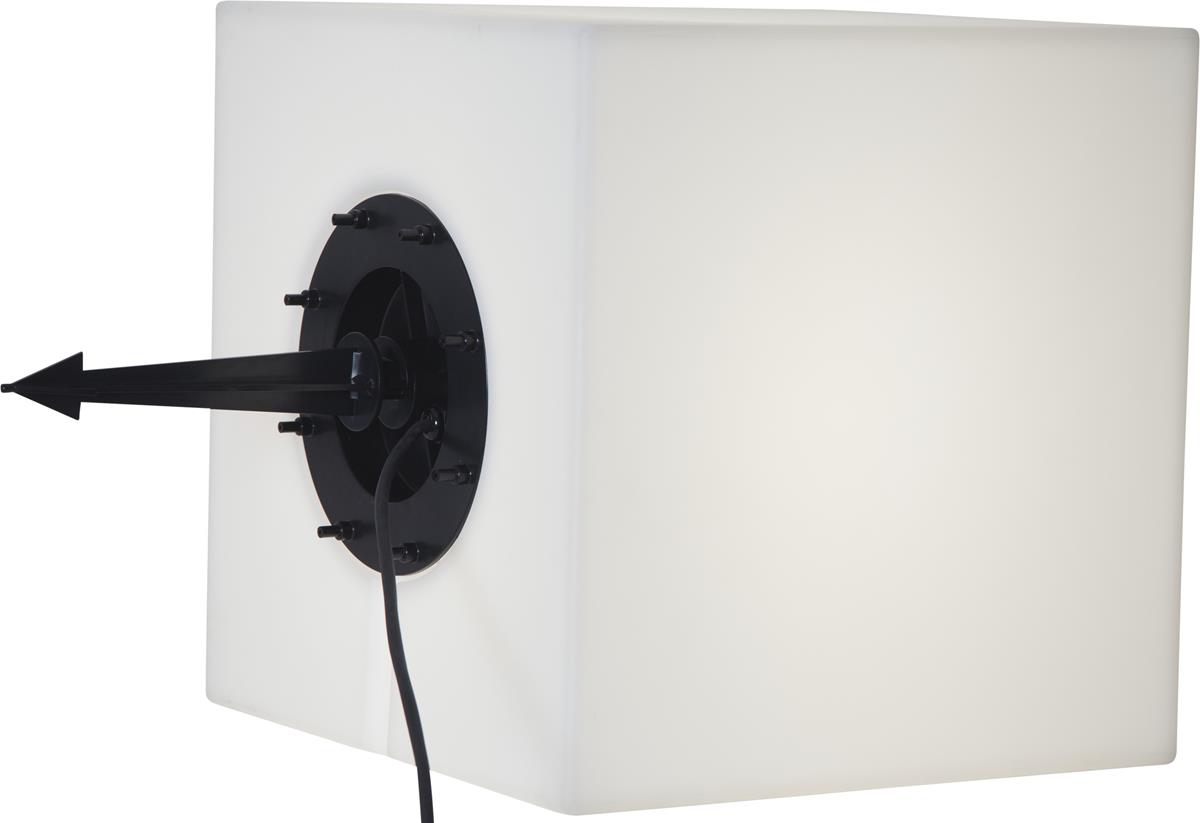Würfel Tisch 38cm - E27 Fassung - max 23W - 5m Zuleitung - Indoor & Outdoor - Gartenleuchte Würfel Tisch 38cm - E27 Fassung - max 23W - 5m Zuleitung - Indoor & Outdoor - Gartenleuchte