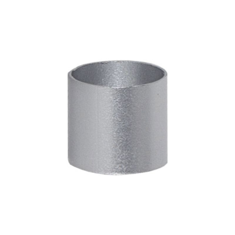 Ringhülse für Stabkerzen - silber - 7 Stück - D: 2,2cm - H: 2cm Ringhülse für Stabkerzen - silber - 7 Stück - D: 2,2cm - H: 2cm
