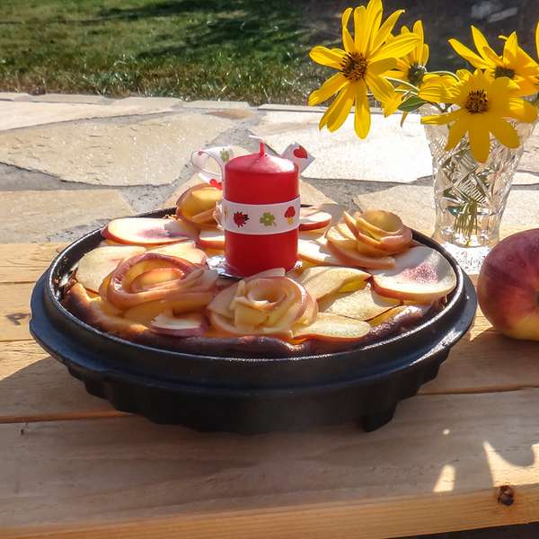 Petromax Dutch Oven Gugelhupfform mit Tortendeckel