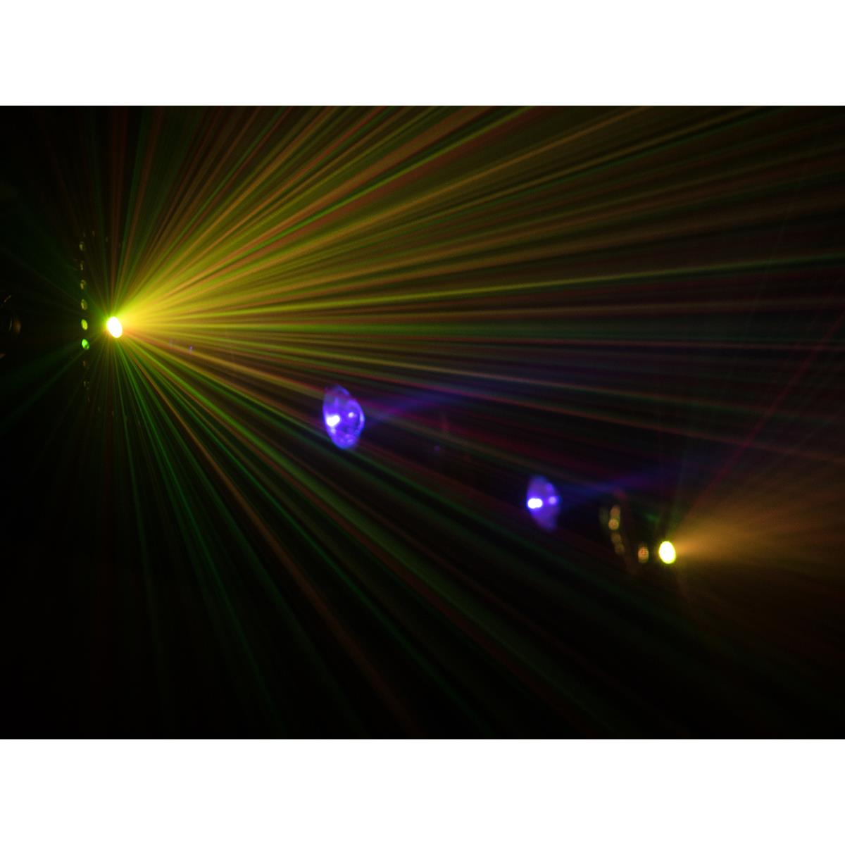 LED Multi FX Laser Bar - Die komplette Lichtshow für Deine Party LED Multi FX Laser Bar - Die komplette Lichtshow für Deine Party